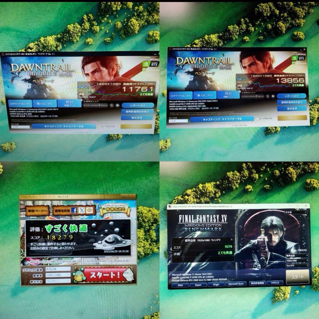 メイトリクス様ゲーミングPC/Core i7-6700/RTX2060