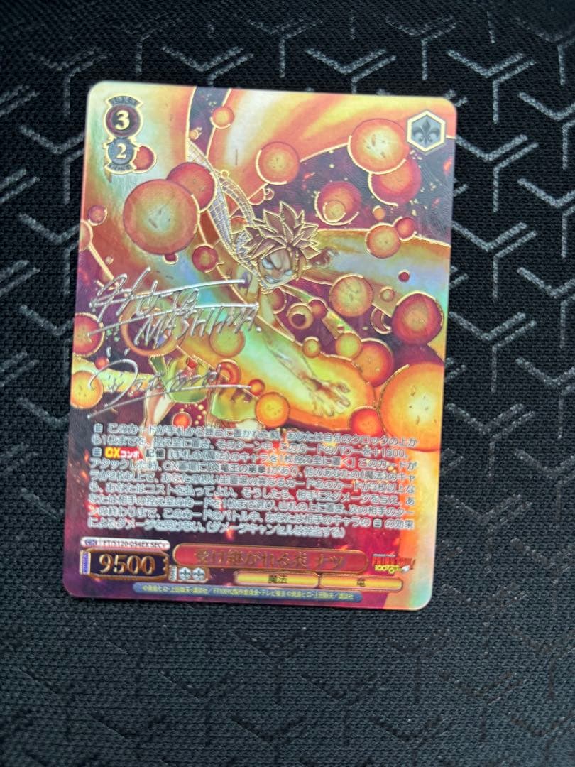 ナツ・ドラグニル 受け継がれる炎SEC+ サイン入り