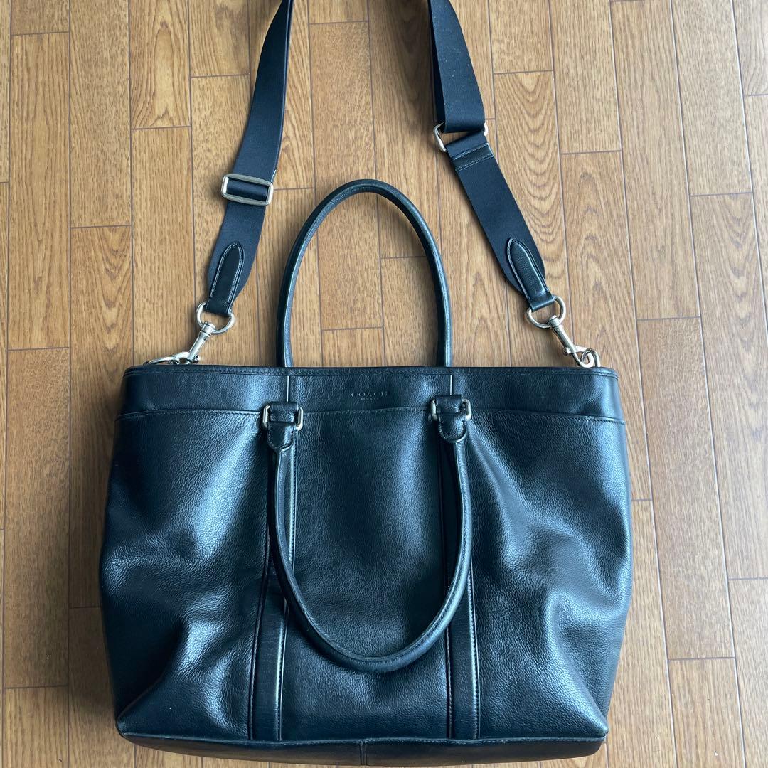 COACH コーチ メトロポリタン 2Wayレザートートバッグ