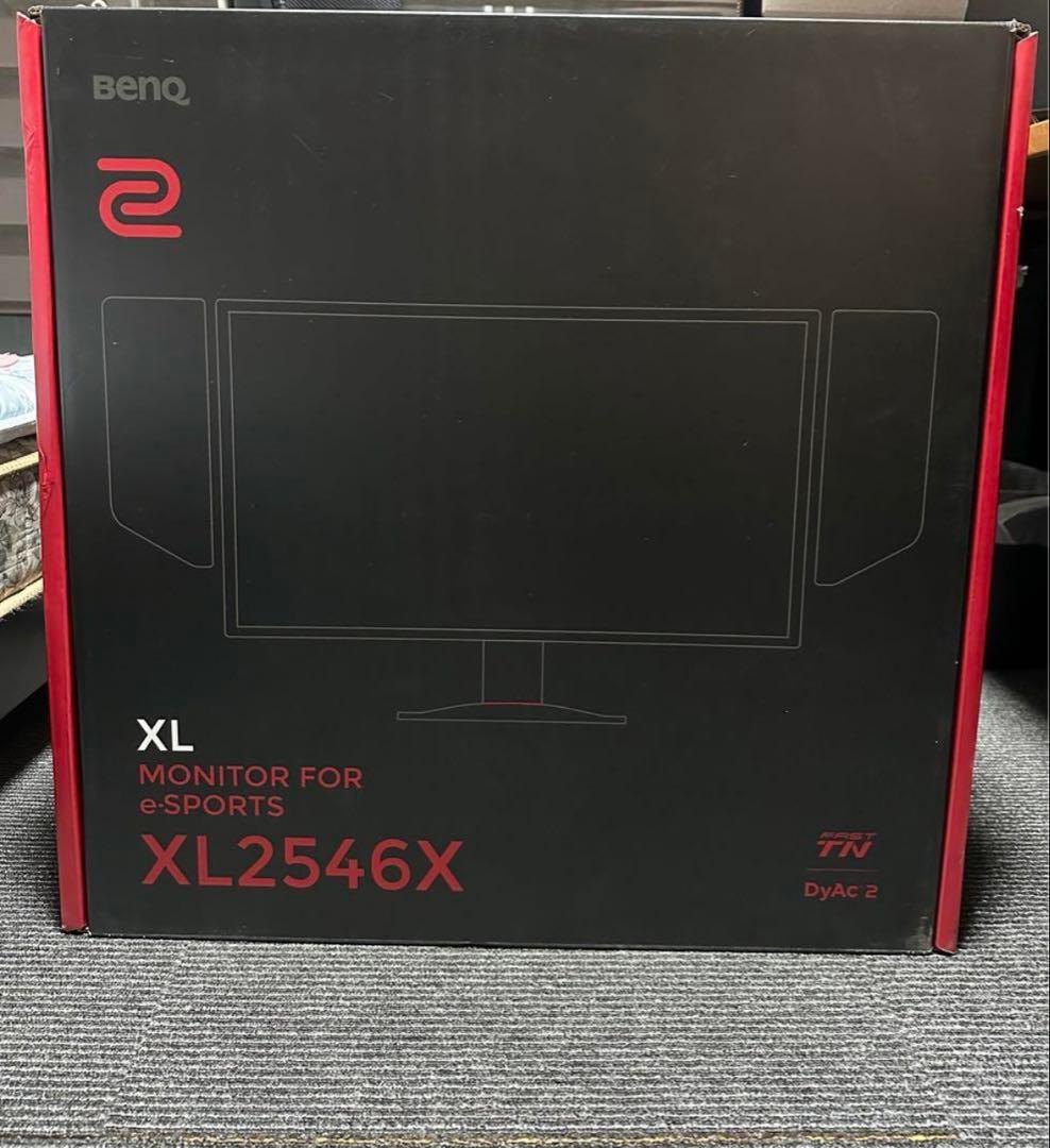 BenQ ZOWIE XL2546X 【完品】箱&付属品