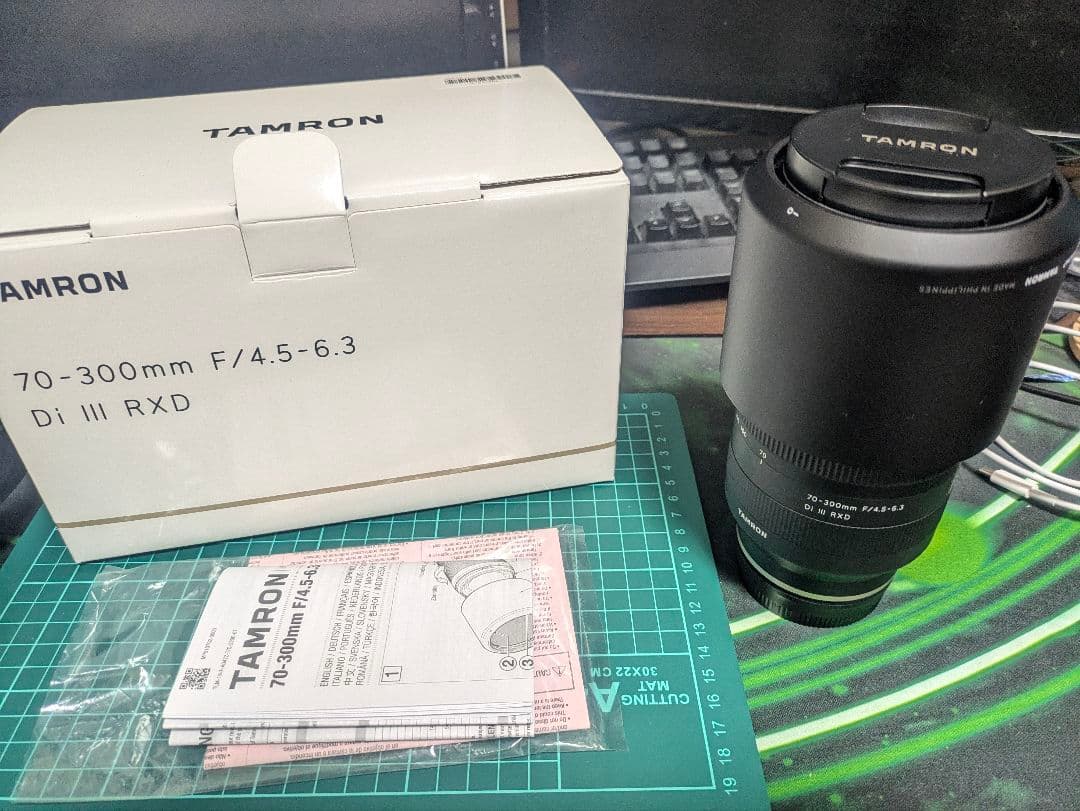 フィルター付き TAMRON Eマウント 70-300mm F/4.5-6.3