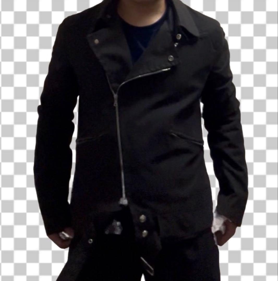 A.P.C. オイルドコットンライダースジャケット　イーストバイウエスト期