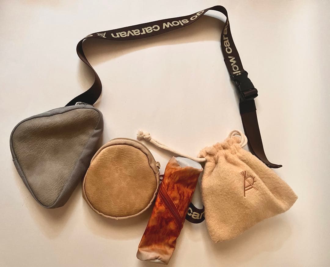 超レア　go slow caravan おでん　4連　ウエストポーチ