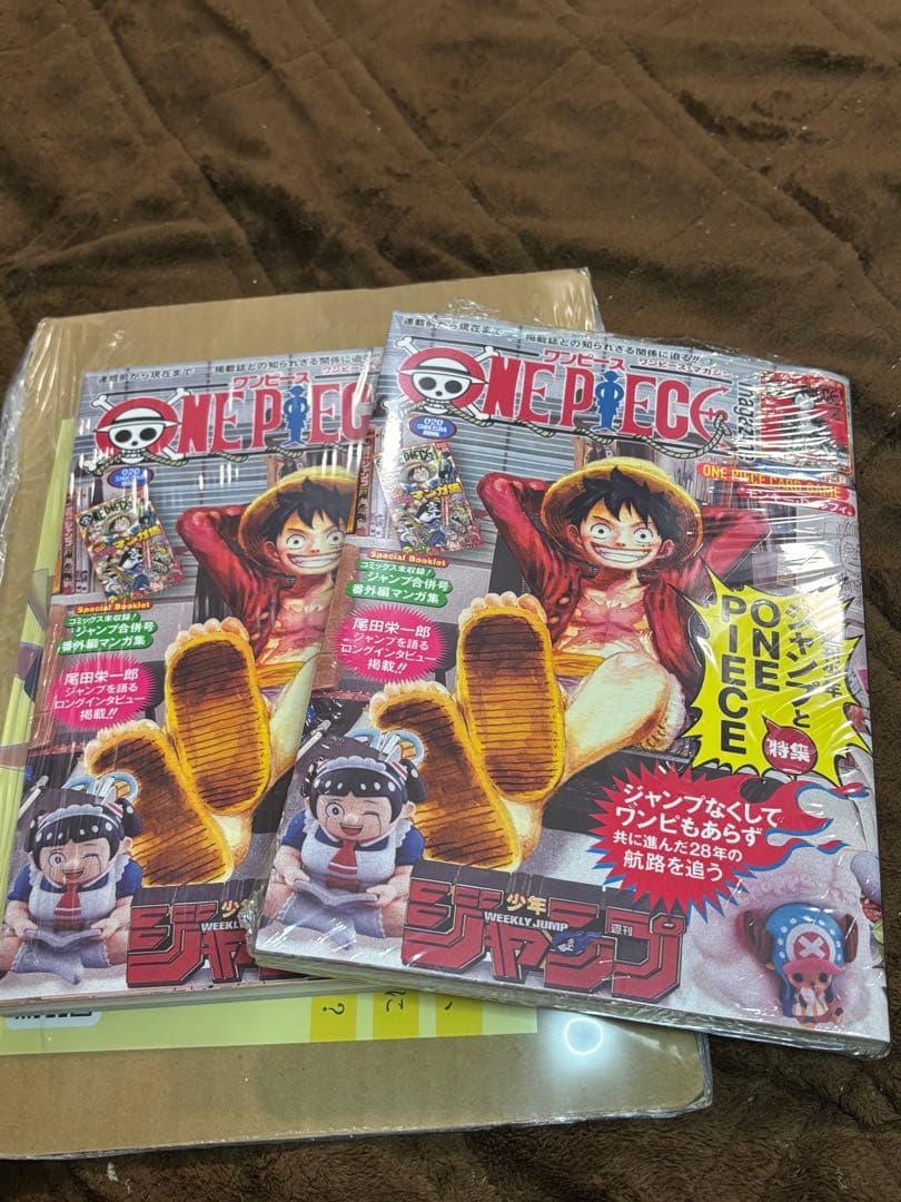 ONE PIECE マガジン　新品未開封プロモつき　2冊