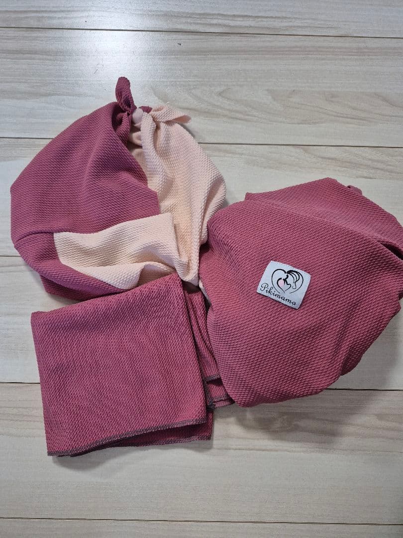 Pikimama Sサイズ 抱っこ紐 ピンク系