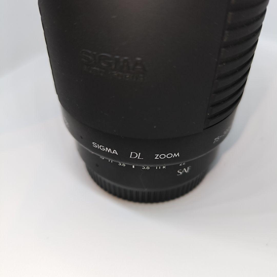 【超望遠レンズ】SIGMA DL 75-300mm Canon用　EFレンズ