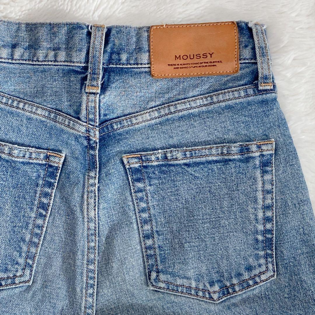 【大人気】マウジー MVS FLARE デニムパンツ 25 w25 フレアデニム