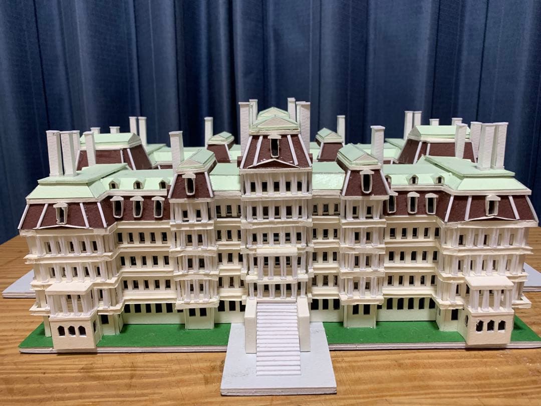 アイゼンハワー行政府ビル　ペーパークラフト