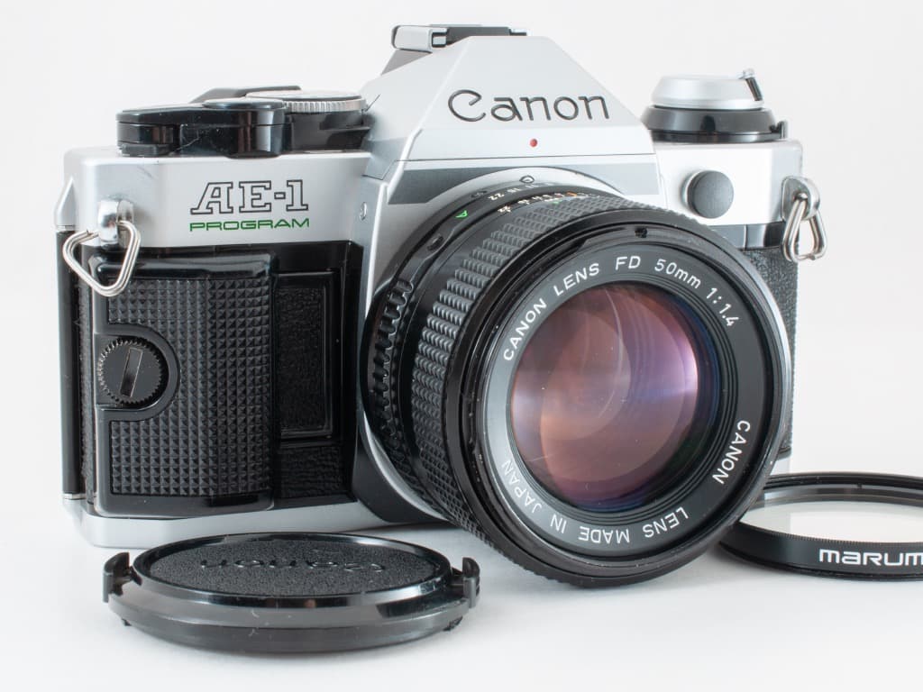 キヤノン AE-1 PROGRAM NEW FD 50mm f1.4 動作確認済