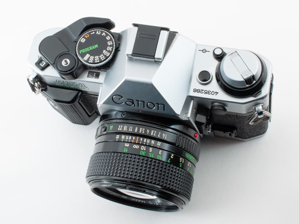 キヤノン AE-1 PROGRAM NEW FD 50mm f1.4 動作確認済