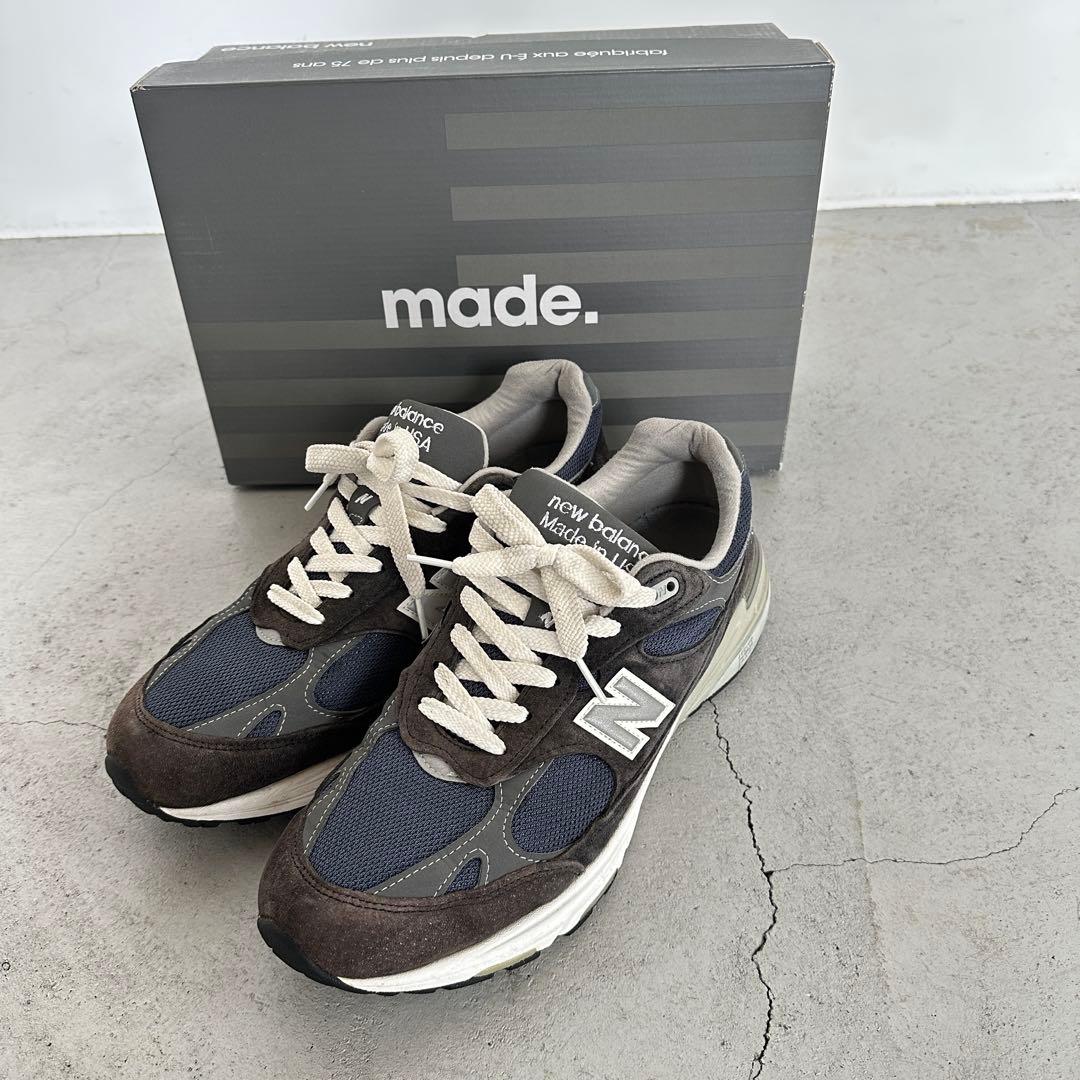 NEW BALANCE 993 NV 28.5cm ネイビー