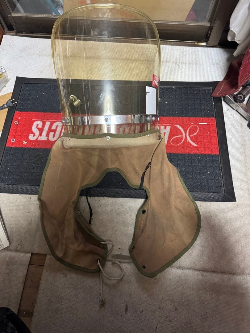 旭風防　ヤレ　黄ばみ　当時物