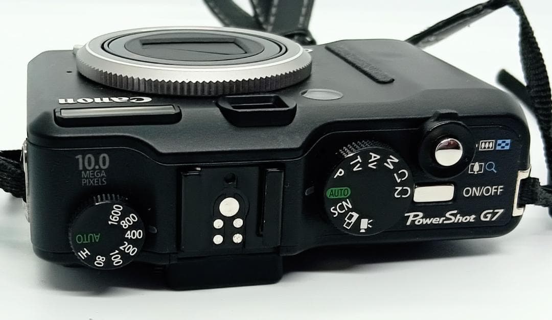 Canon PowerShot G7 10.0MP デジカメ、ケース、充電器付き