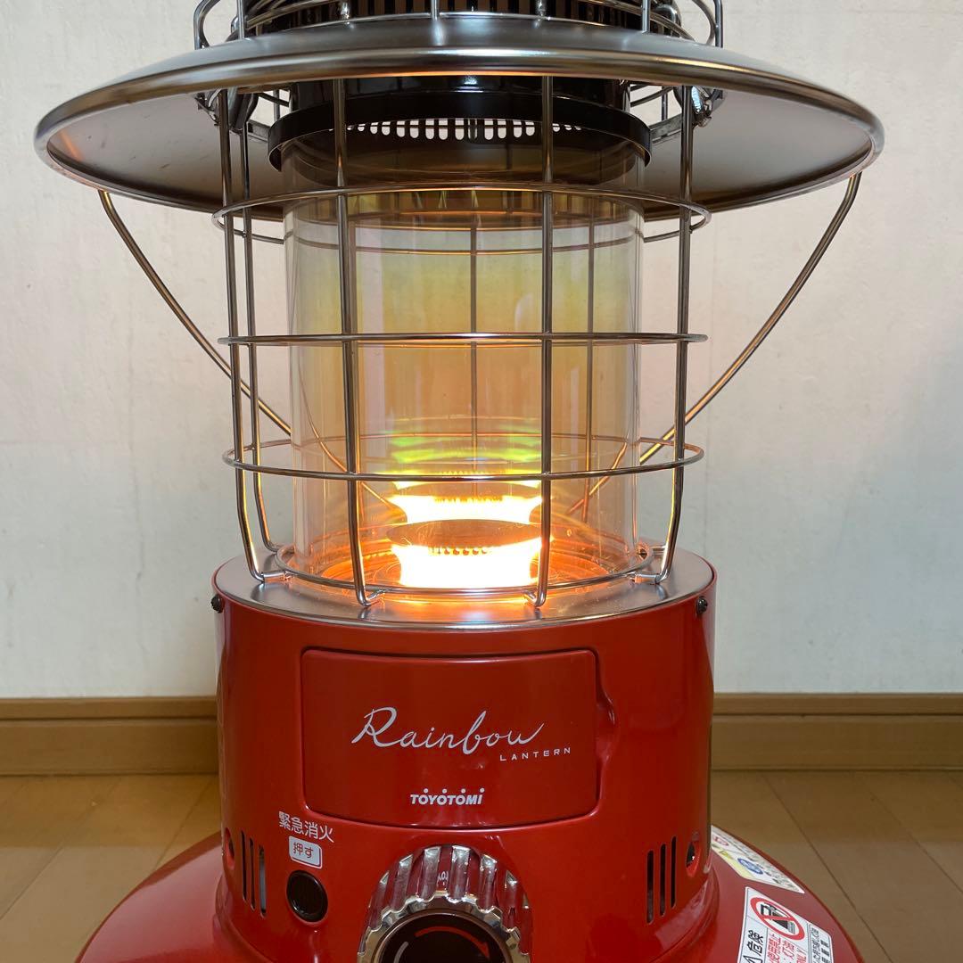 TOYOTOMI Rainbow レッド [限定色] 灯油ストーブRL-250