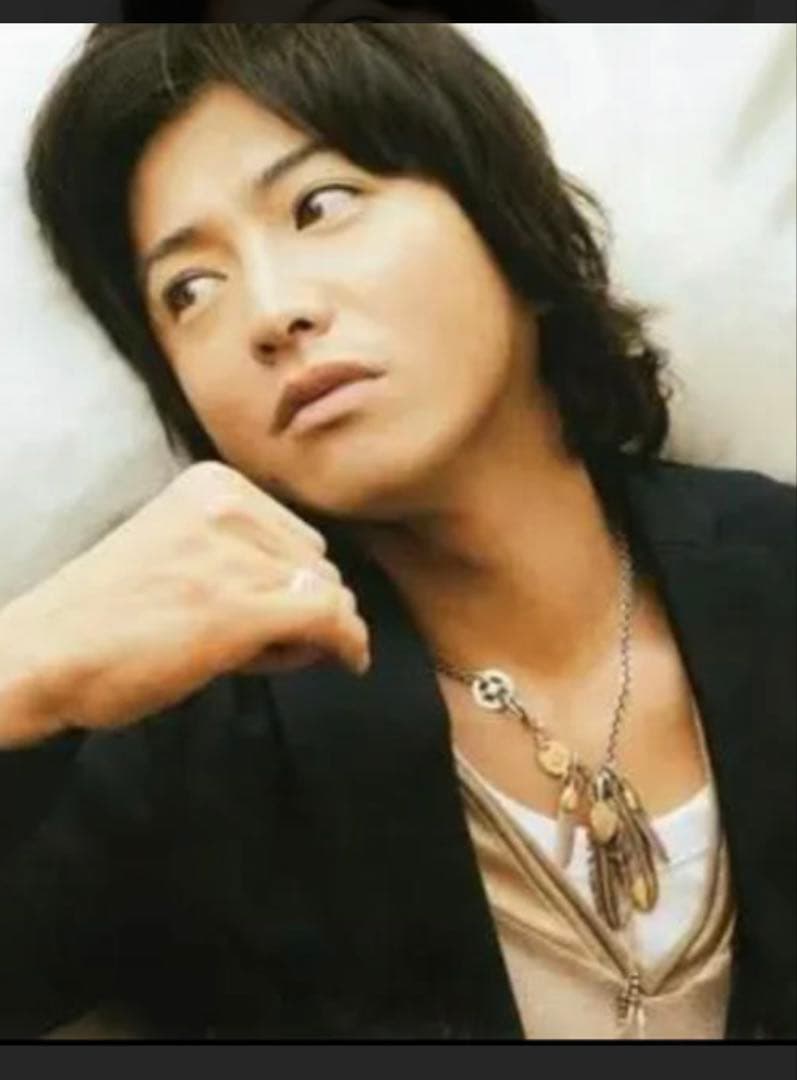 キムタク フェザー セット ネックレス アクセサリー ハンドメイド