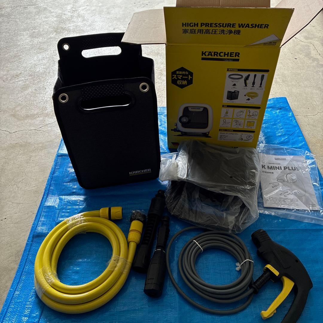 KARCHER 高圧洗浄機 K MINI PLUS付属品
