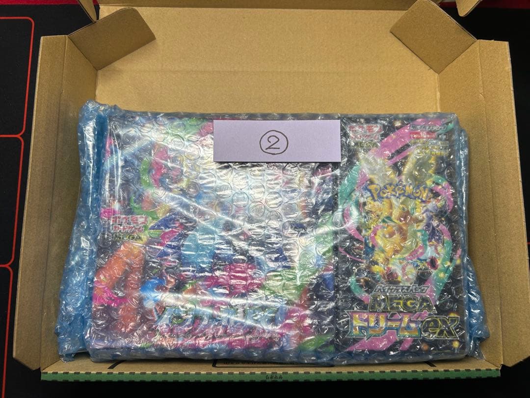 ②ポケモンカード　インフェルノX・MEGAドリームex BOX