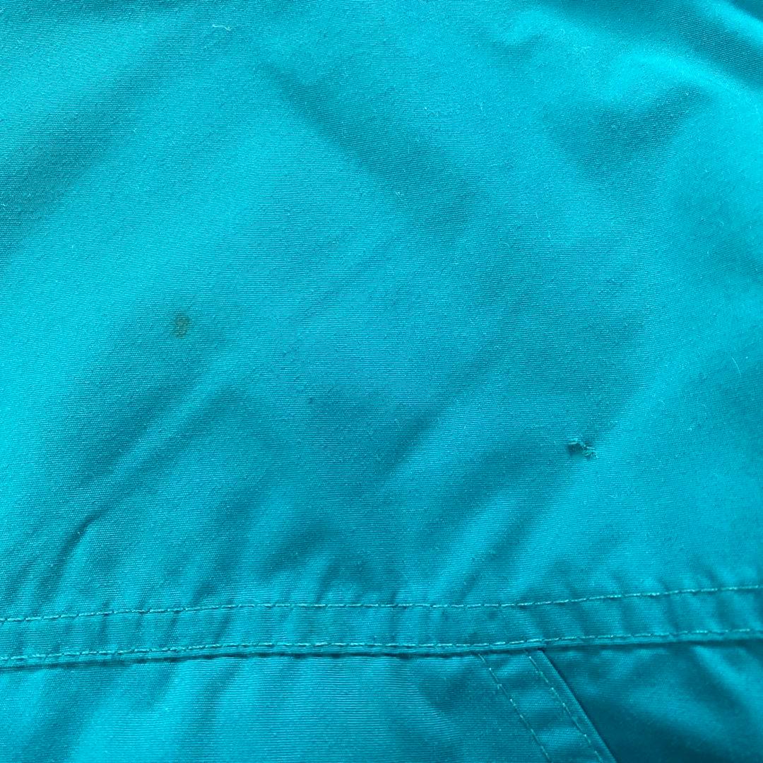 80s USA製 パタゴニア シェルドシンチラ ジャケット　ターコイズ　三角タグ