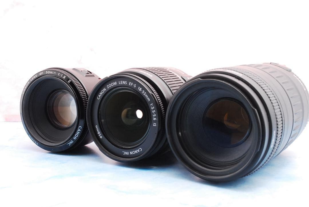 Canon Kiss X10★豪華トリプルレンズ★一眼レフカメラ★スマホ転送