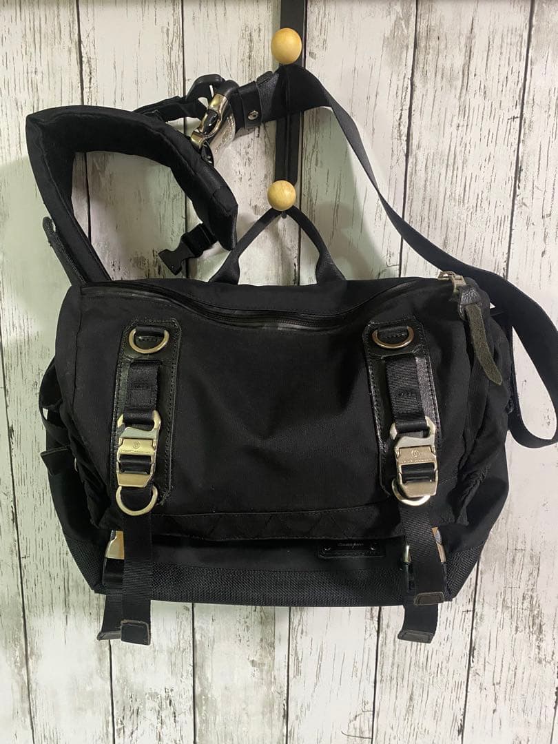 Master-piece ブラック メッセンジャーバッグ