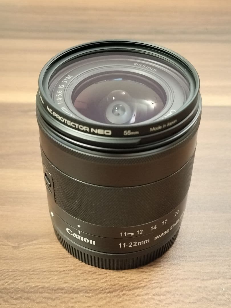 【極美品】CANON EFM 11-22mm f/4-5.6 STM