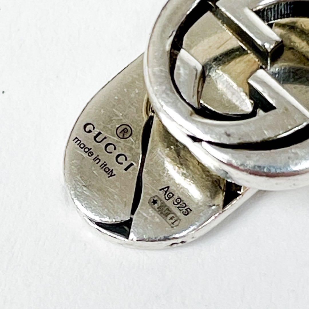 グッチ マネークリップ インターロッキング　シルバー925