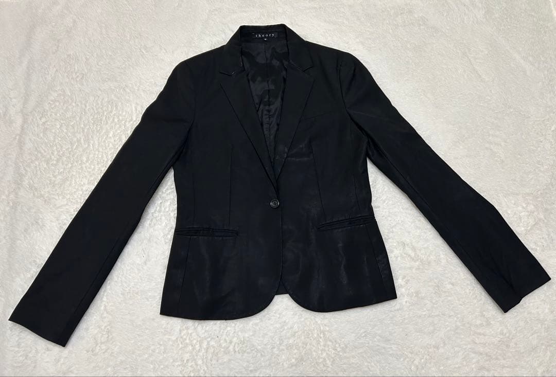 Theory セオリー セットアップ パンツスーツ ブラック XL