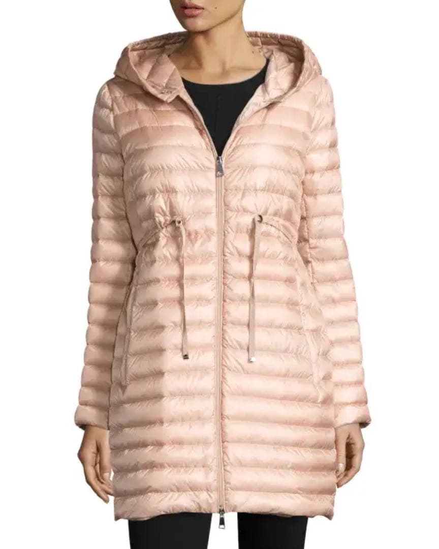 MONCLER【美品】ライトダウン♦︎barbel♦︎サイズ1♦︎ピンク♦︎レディース