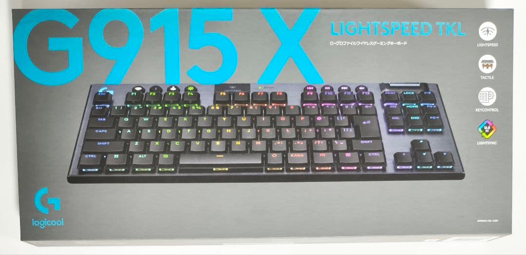 ゲーミングキーボード　LogicoolG G915X TKL
