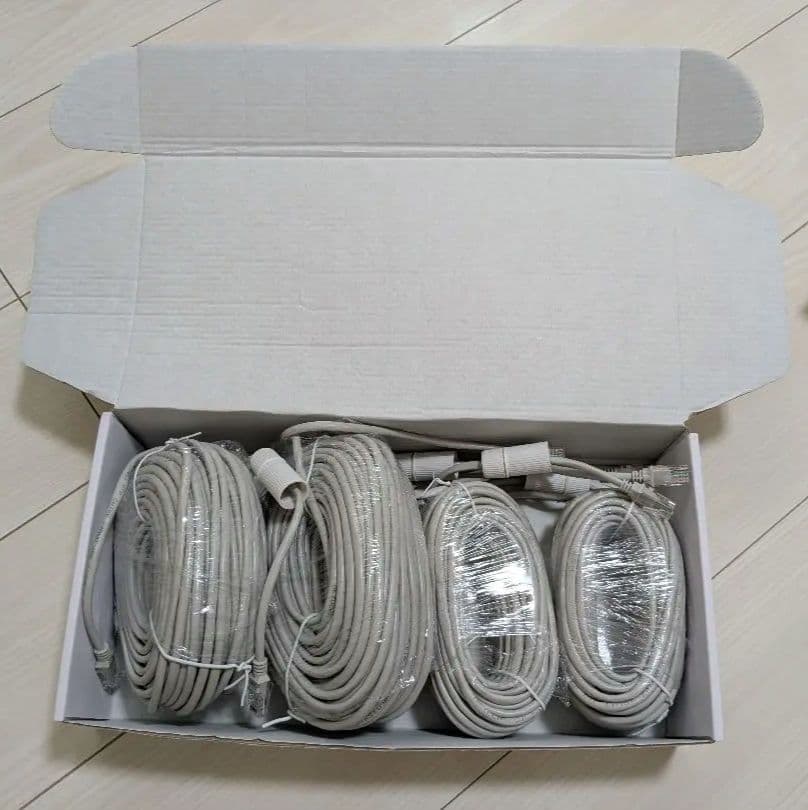 防犯カメラ4台 レコーダ付 有線