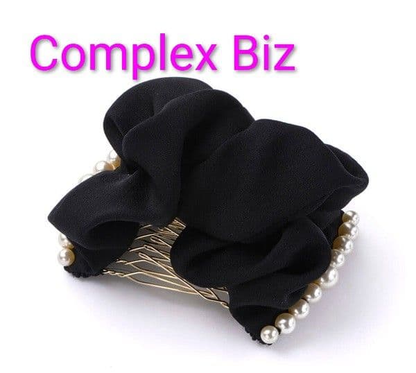 【極美品】Complex Biz★ポライトパールイージーコーム★ブラック★