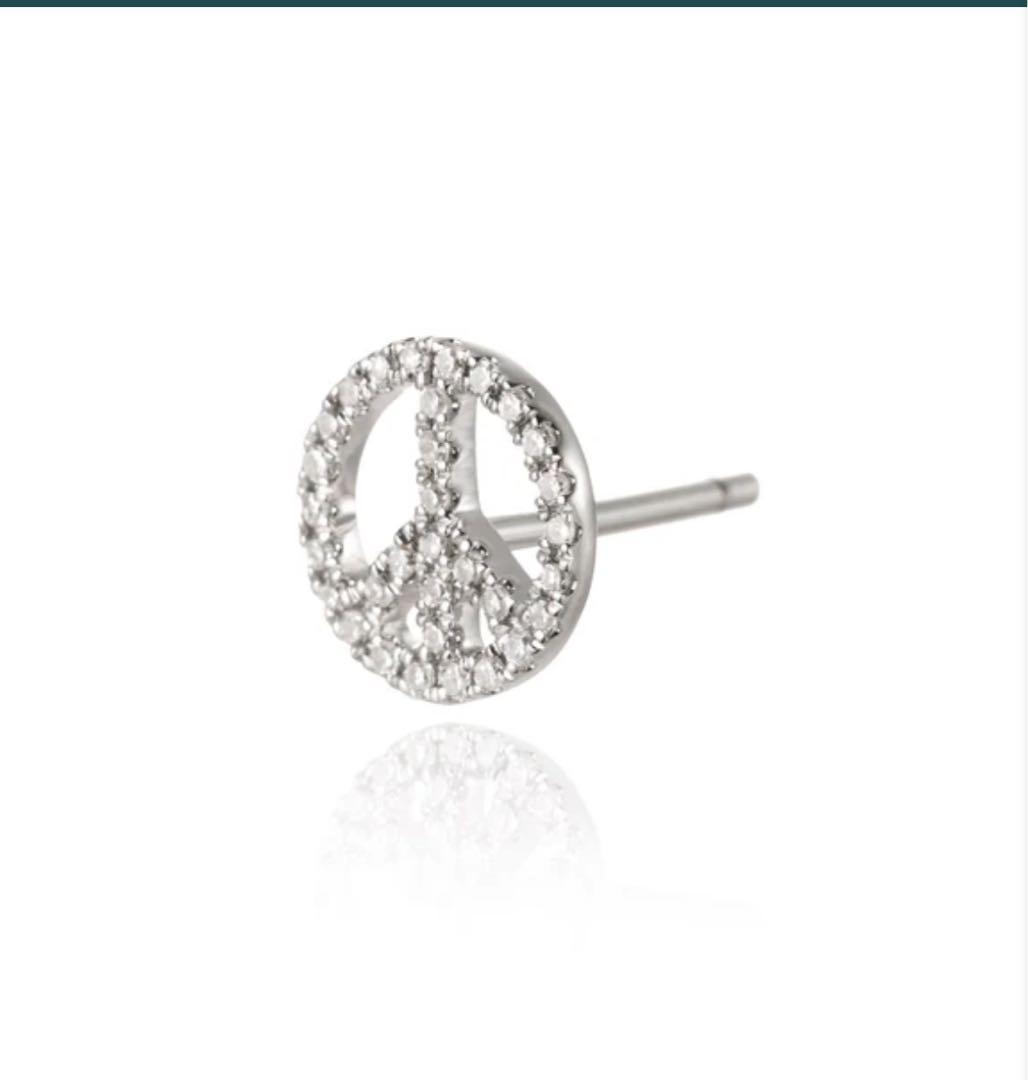 Bijou de M ピースマークピアス(片耳用) 新品未使用