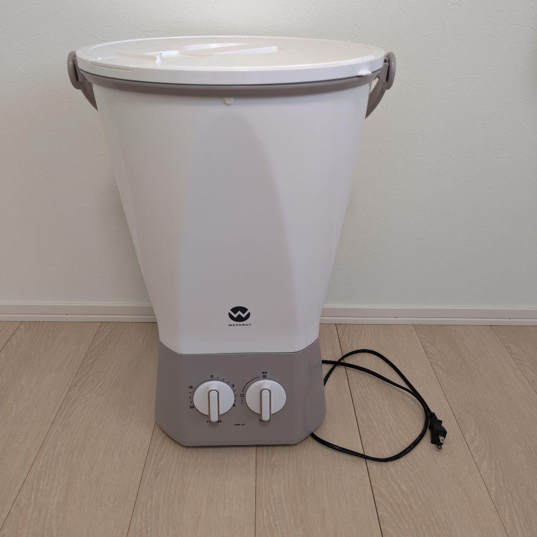 2024年製造　美品　ウォッシュボーイ　洗濯機　シービージャパン　TOM-12f