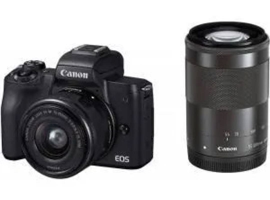 Canon EOS Kiss M ダブルズームキット