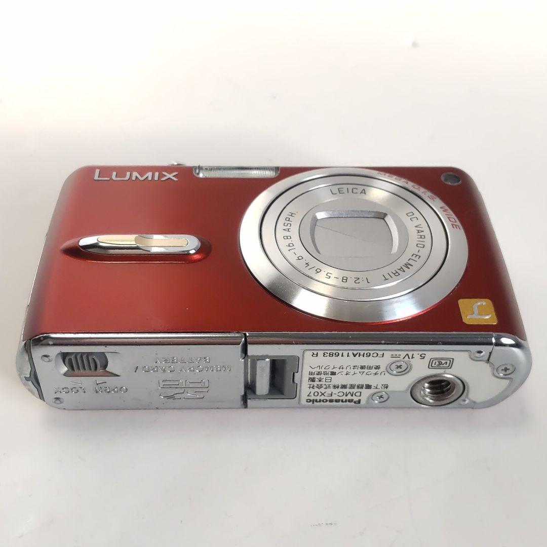 動作確認済み パナソニック LUMIX DMC-FX07 オールドコンデジ