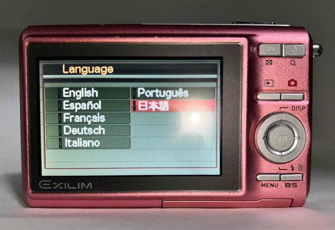 【動作確認済】CASIO Exilim EZ-Z75ピンク ケース付 41121