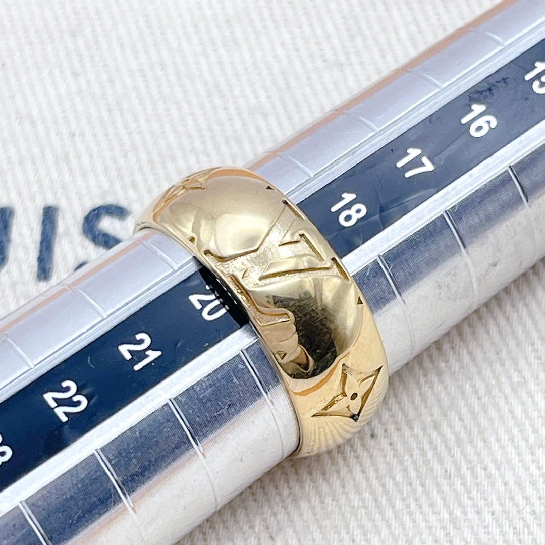 LOUIS VUITTON リング　ネックレス　モノグラム　ゴールド　指輪