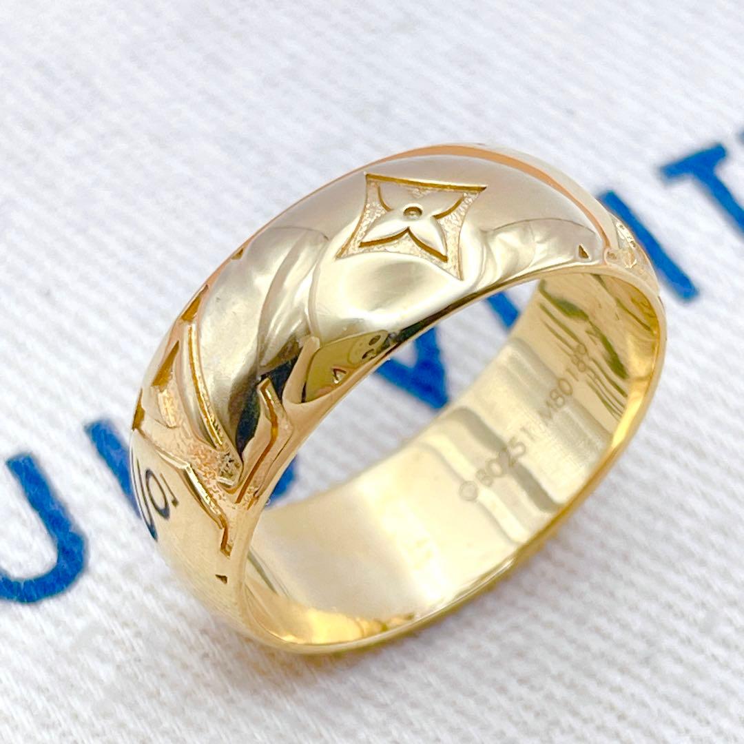 LOUIS VUITTON リング　ネックレス　モノグラム　ゴールド　指輪