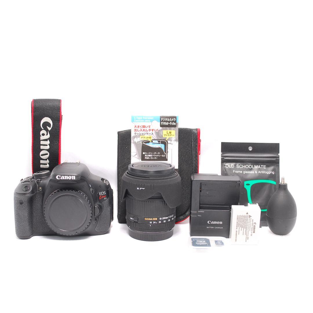 ❤即購入1000円OFF ❤Canon Kiss X5 高倍率レンズ 万能ズーム