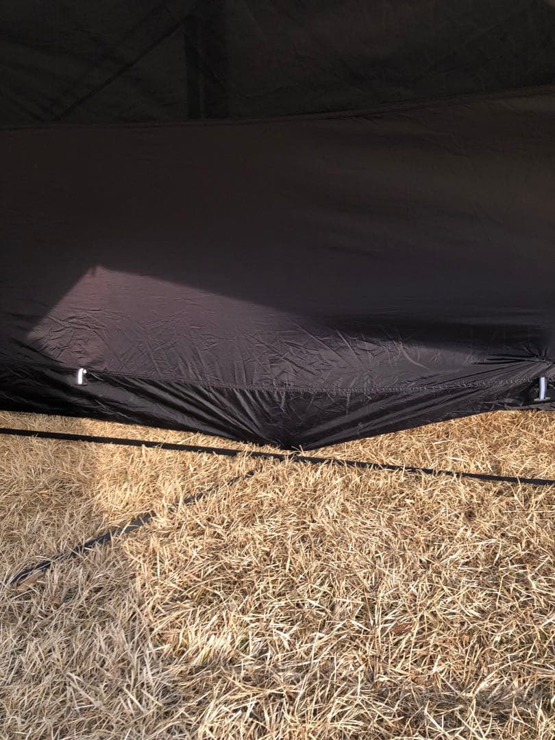 ポモリー　デューンソロ　テント　インナーブラック