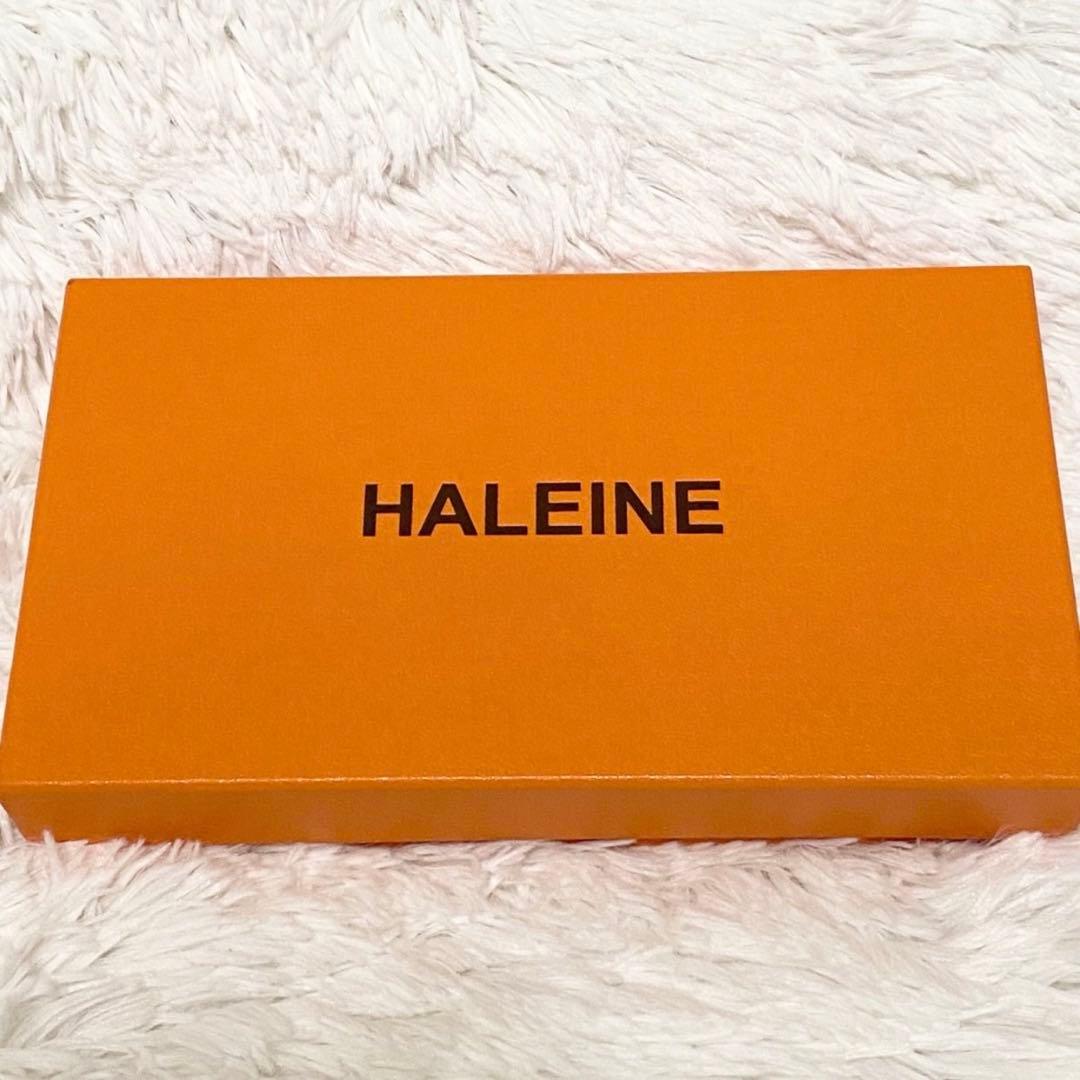 【美品】HALEINE クロコダイル レザー ウォレット 日本製