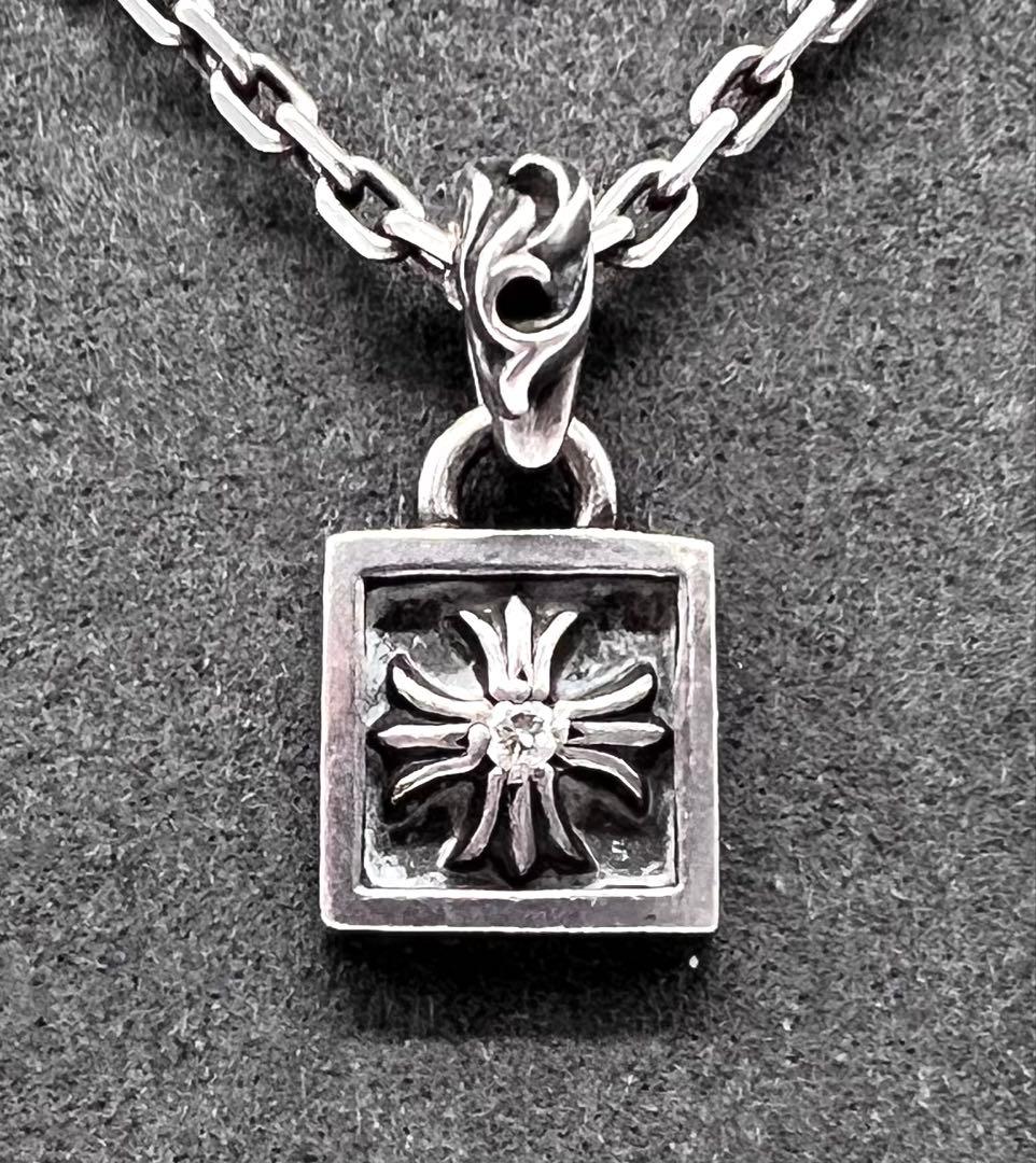 CHROME HEARTS クロムハーツフレームドCHプラス アフター 1ダイヤ