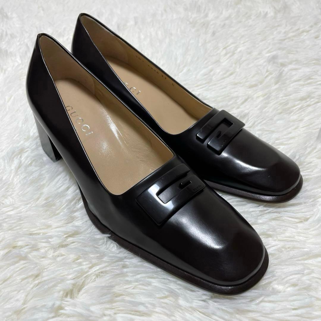 新品未使用品✨GUCCI パンプス　Gロゴ　24cm ハイブランド