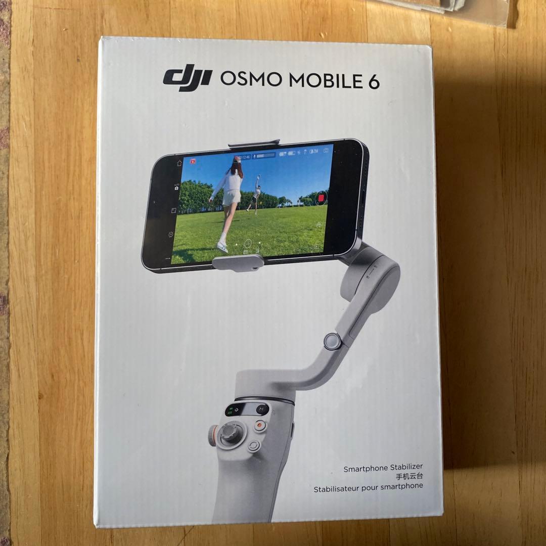 DJI OSMO MOBILE 6 スマートフォン用スタビライザープラチナグレー