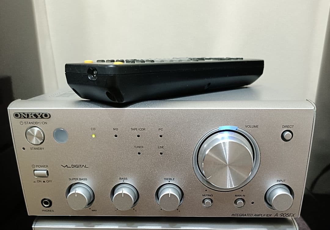 ONKYO A-905FX ,C-705FX2 ,純正リモコン セット　完動品