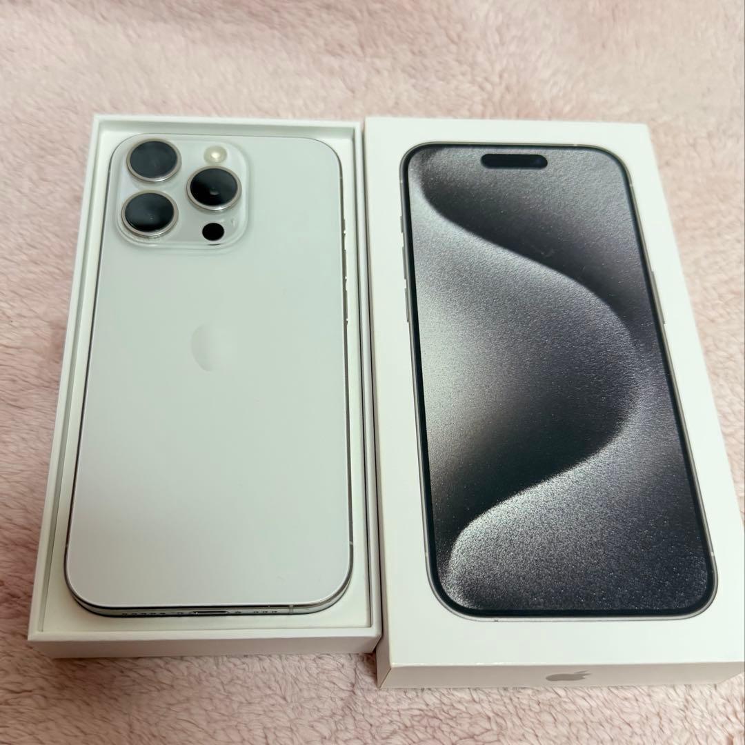 【国内版SIMフリー美品】iPhone 15 Pro 256gb