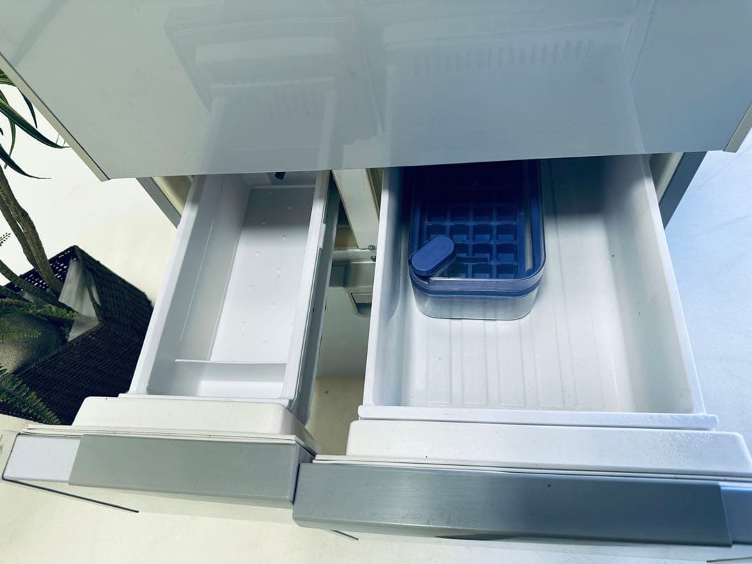 シルバー 4ドアNATIONALノンフロン冷蔵庫　NR-E402U-SH