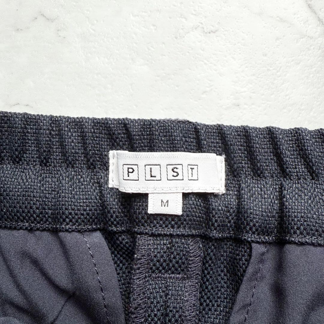 美品 プラステ スーツ セットアップ ノーカラー パンツ M ウォッシャブル