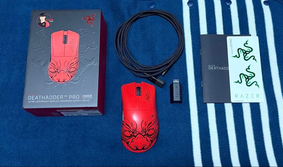 マウス・トラックボール Razer DeathAdder V3 Pro Faker Edition