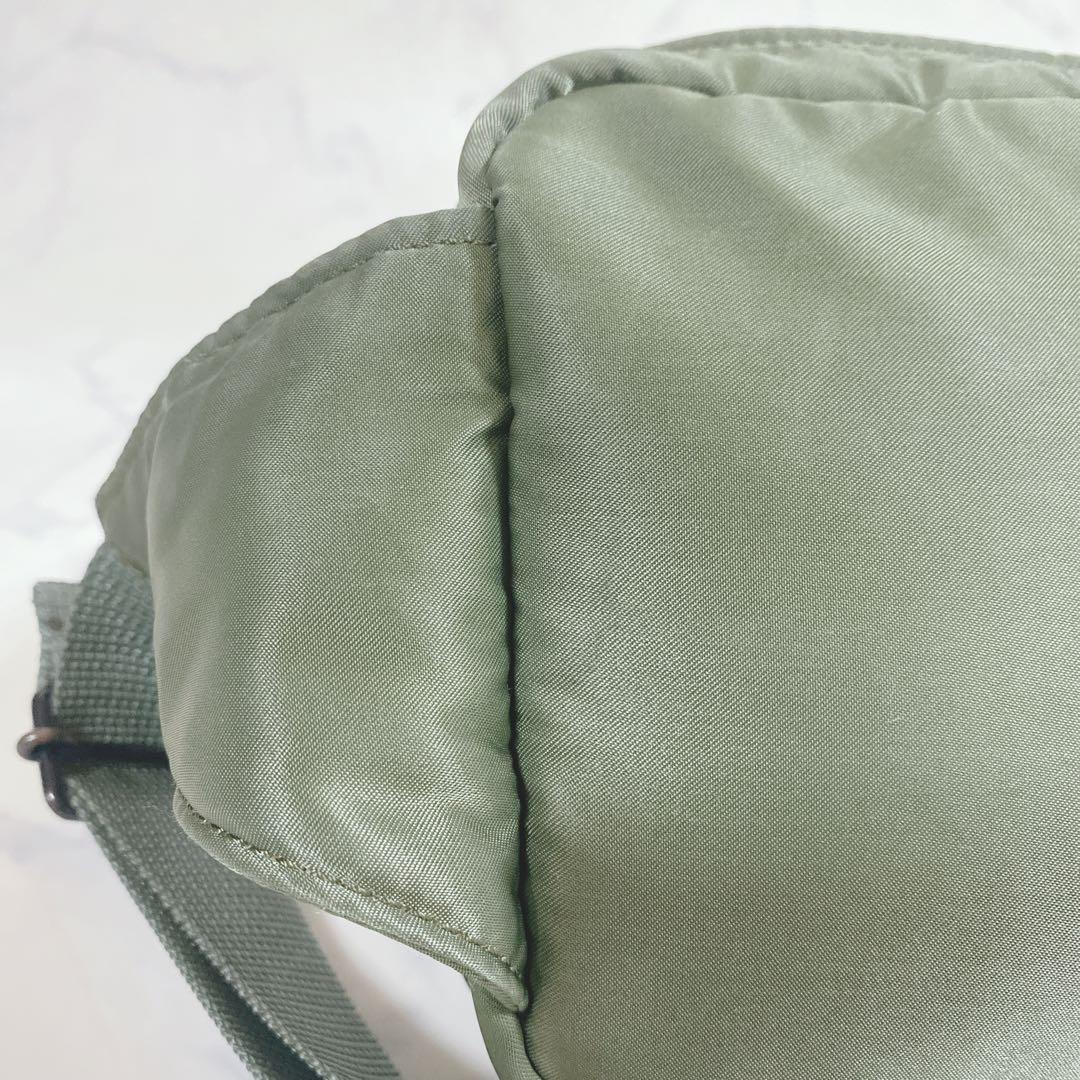 ポーター　PORTER　タンカー　ボディバッグ　斜めがけ　 セージグリーン